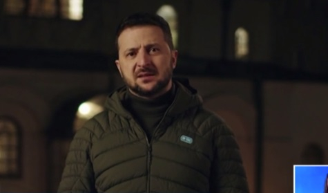 Зеленски с емоционални думи към украинците навръх Коледа ВИДЕО