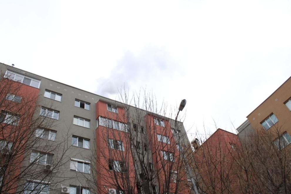 Паника заради огнен ад в Благоевград ВИДЕО 