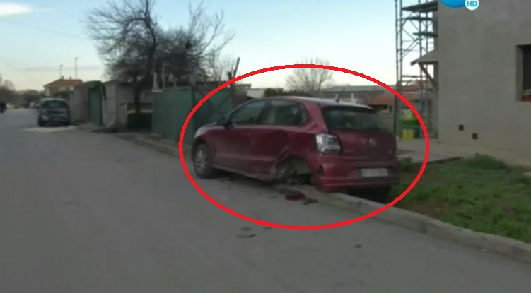18-г. без книжка взе колата на майка си и направи куп бели в Лясковец ВИДЕО