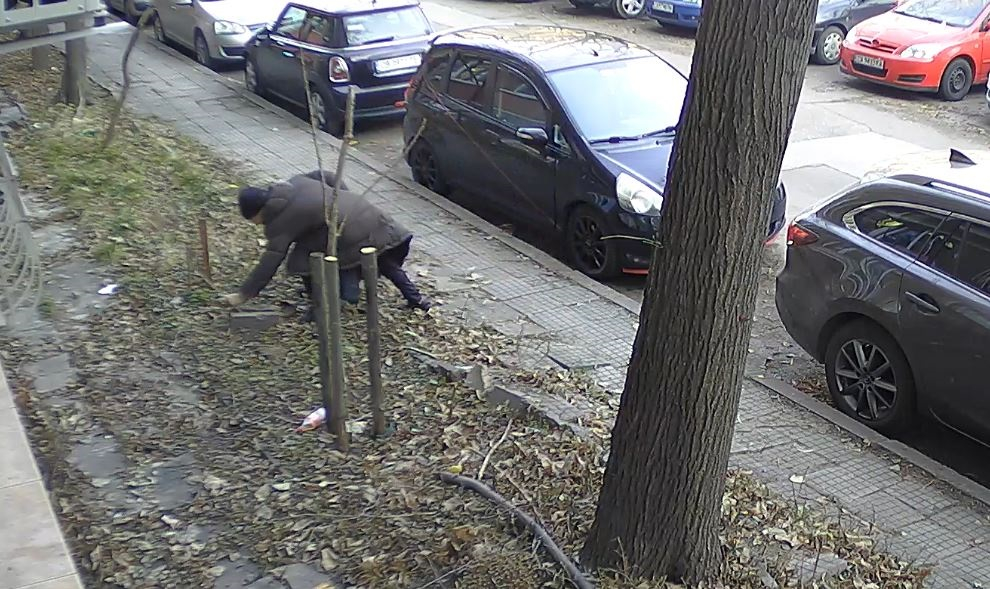 Цяла София се пита защо пенсионерка направи тази грозна вандалщина ВИДЕО 