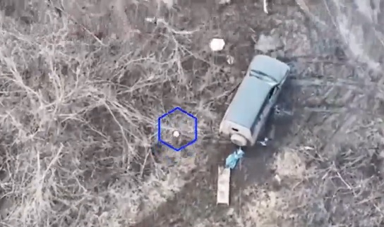 ВИДЕО от войната: Дрон на 3-та руска бригада провали евакуацията на бойци от ВСУ