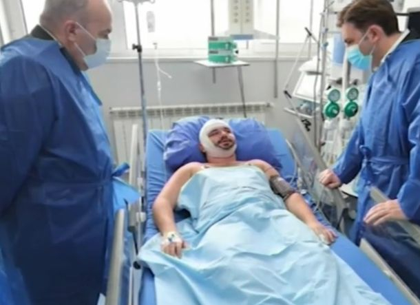 Оперираха челюстта на пребития в Охрид Християн във ВМА ВИДЕО 