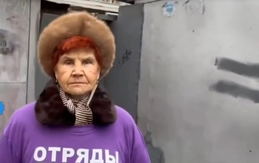 Баба-путинистка епично "унищожава" първия Leopard ВИДЕО