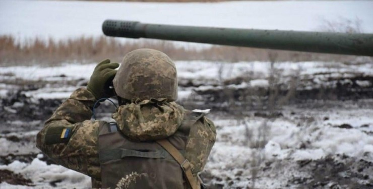ВИДЕО от войната: Пехотинци от Виница унищожиха лошо маскирана руска "Оса" 