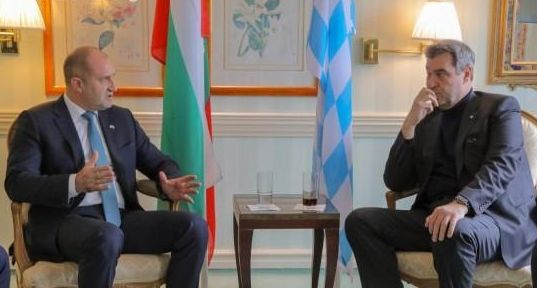 Баварският премиер към Радев: България трябва да получи подкрепа за Шенген