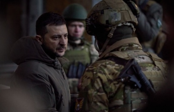 За първи път показаха бункера на Зеленски 