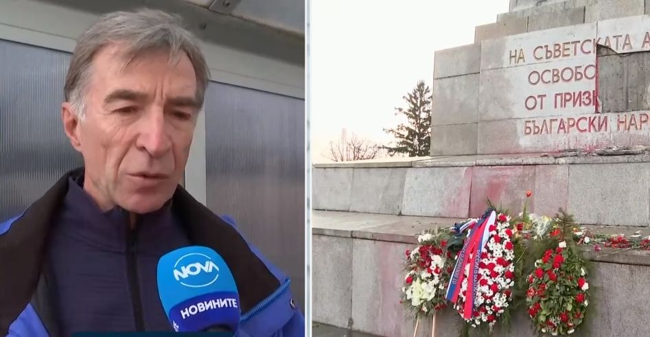 Проговори мъжът, натрошил Паметника на Съветската армия ВИДЕО 