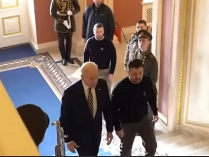 Бомба: "Двойник" на Зеленски отиде на крака при Байдън и... ВИДЕО