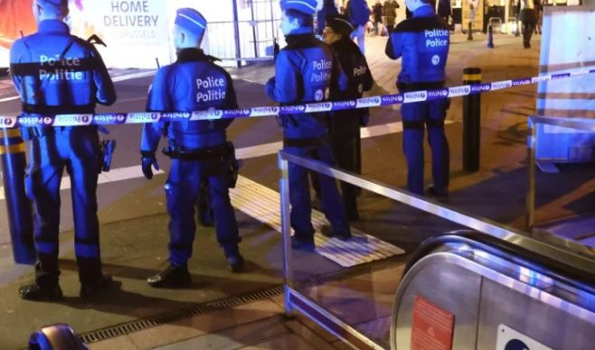 Ченгета със следови кучета окупираха метрото в Брюксел