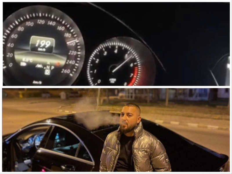 Този шофьор с мерцедес е за затвора веднага ВИДЕО