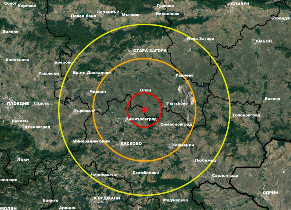 Силно земетресение в България, усетиха го и в Турция КАРТА
