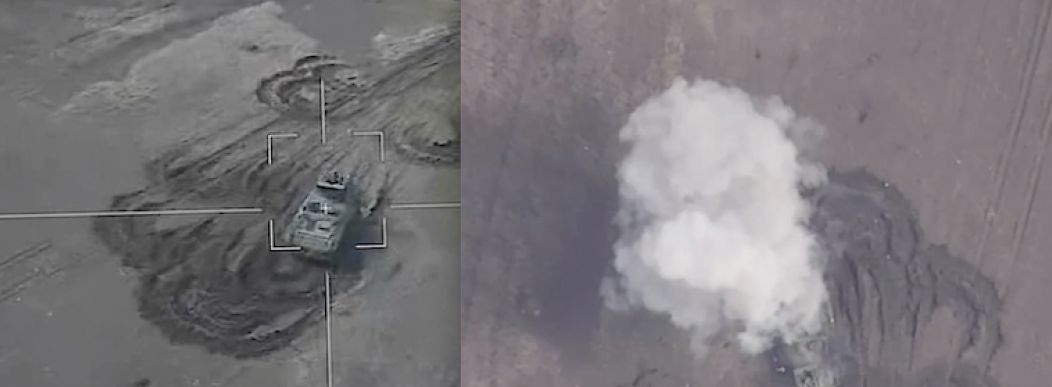 ВИДЕО от войната: Руски "Ланцет" унищожава "невидим" британски ЗРК Stormer HVM