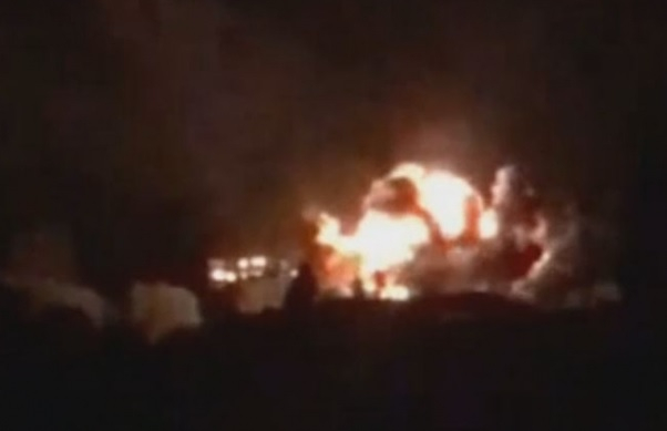 ВИДЕО от войната: Показаха удар с дрон-камикадзе "Шахид" по Лвов