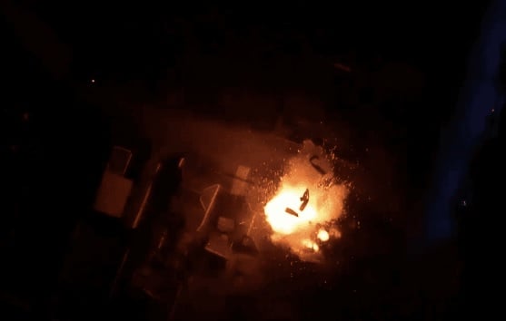 ВИДЕО от войната: Показаха уникални кадри от унищожаването на руски позиции с дронове