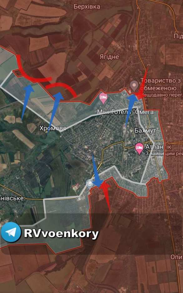 Критични часове в Бахмут, ВСУ с отчаяно контранастъпление ВИДЕО + КАРТИ