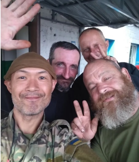 Показаха го! Известен мафиот "якудза" от Япония воюва за Украйна СНИМКИ