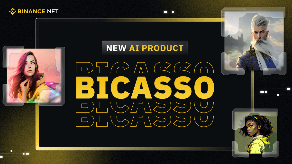 Binance разширява захранвания с AI NFT генератор Bicasso