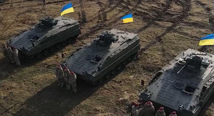 ВИДЕО от войната: Резников с голямо изпълнение на немските BMP Marder