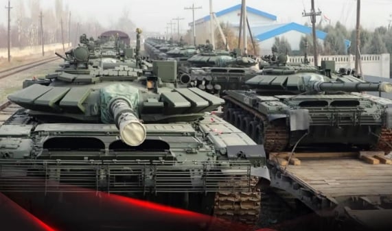 Стотици нови руски танкове пристигнаха на фронта, какво представляват те