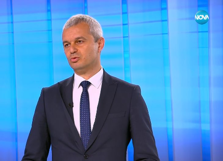 Костадинов с първи думи след изборите, крясък озвучи Нова тв