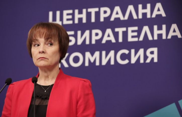 Росица Матева от ЦИК с последни данни за резултатите от вота 