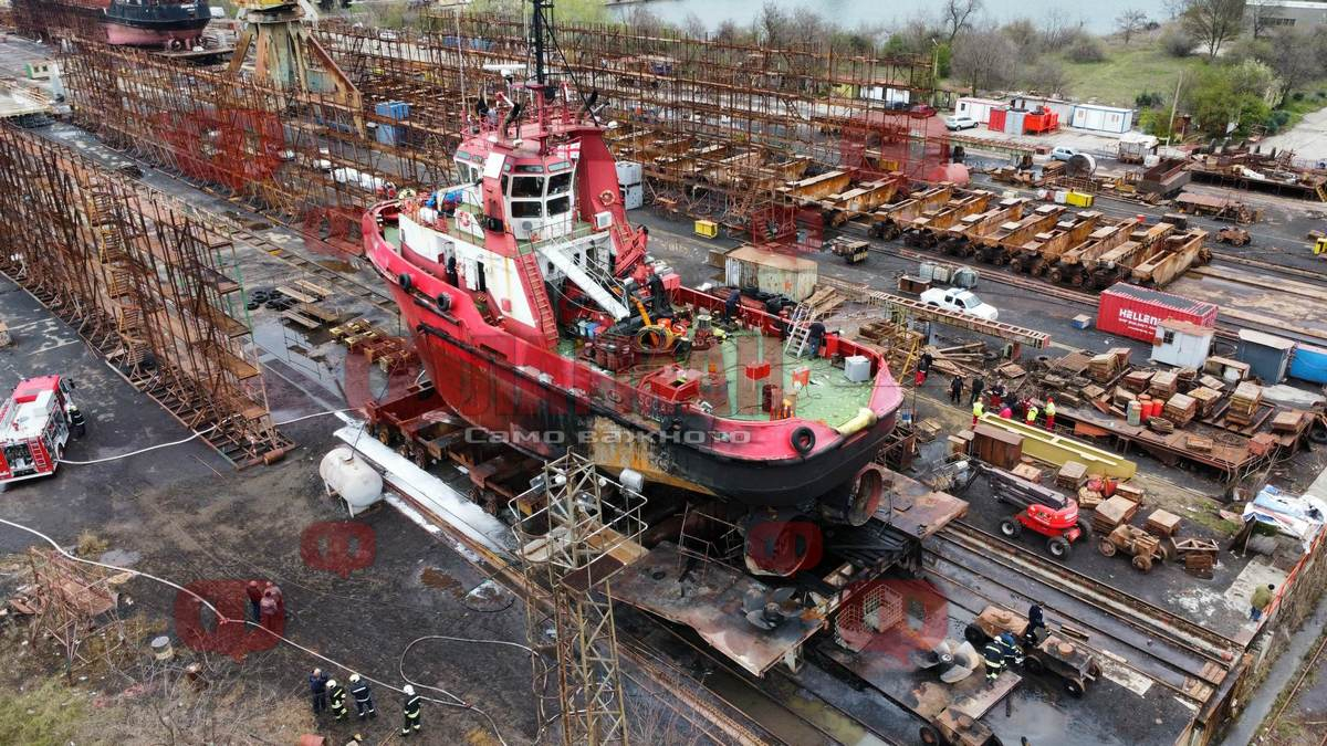 СНИМКИ от дрон разкриват мащабите на огнения ужас в Бургас 