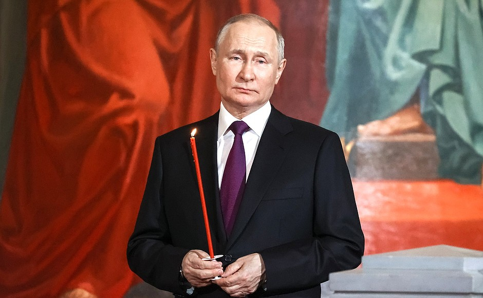 Ето къде се появи малко преди Възкресение Владимир Путин СНИМКИ 