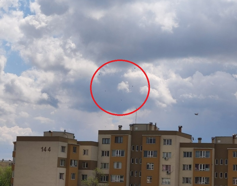 Натовски хеликоптери ошашавиха врачани ВИДЕО