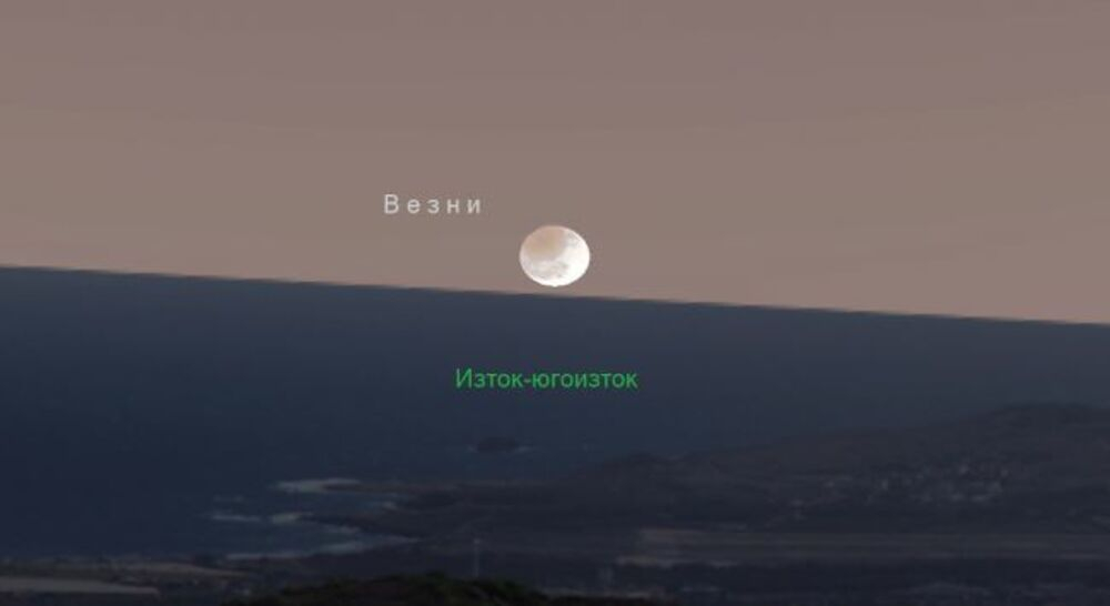Уникално зрелище в небето ни очаква до дни