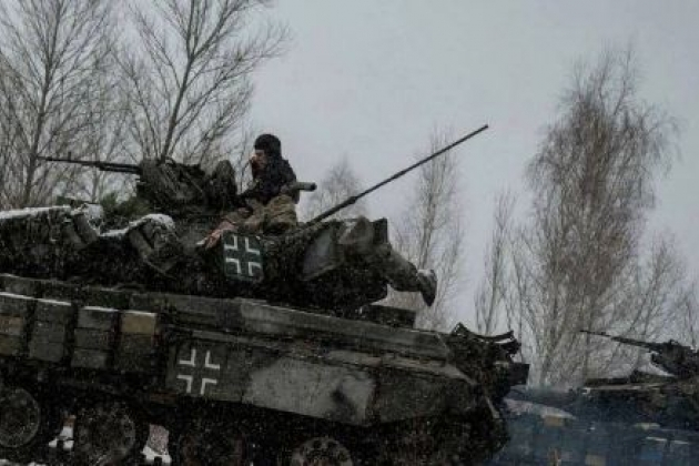 Хитлеристка символика е забелязана на натовската техника на ВСУ