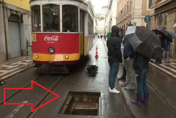 Древна тайна се крие под тази шахта в Лисабон, която се отваря само 2 пъти в годината ВИДЕО