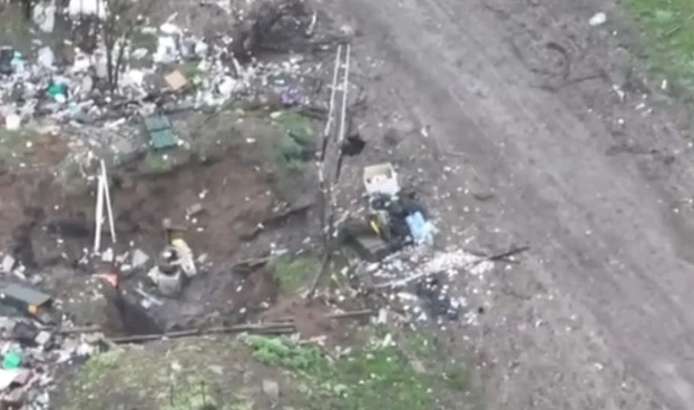 ВИДЕО от войната: ВСУ откриха тайна позиция на противника и унищожиха дрон