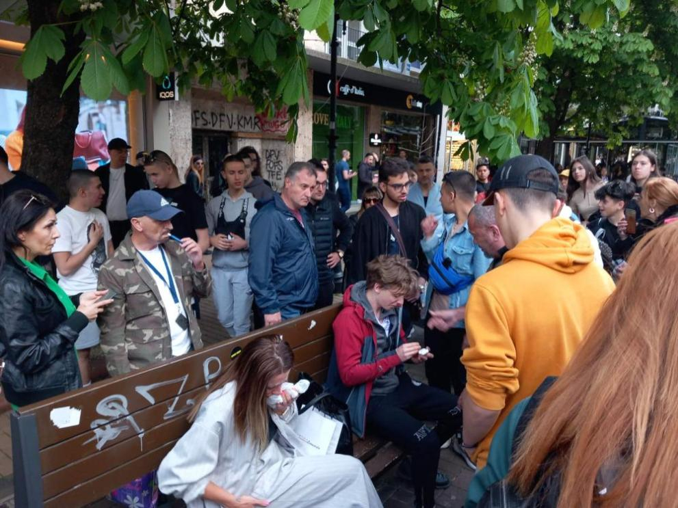 Мъж блъсна жена с тротинетката си в София