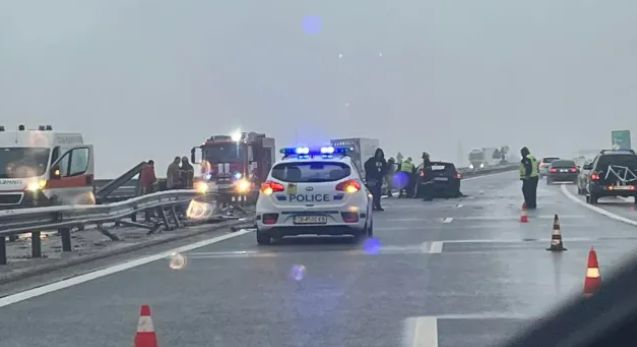 Разбра се кой е загиналият в мелето на АМ "Струма" СНИМКА