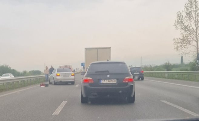 Ново тежко меле на Северната тангента край София СНИМКИ