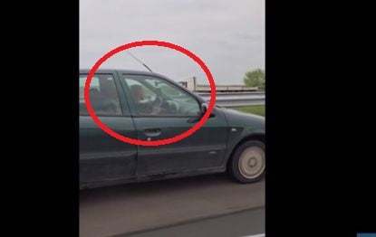 Полиция преследва 12-годишно дете по АМ "Тракия" със 120 км/час, а след това... ВИДЕО