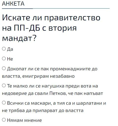 Горещо проучване: Българите казаха тежката си дума за правителство с мандата на ПП-ДБ