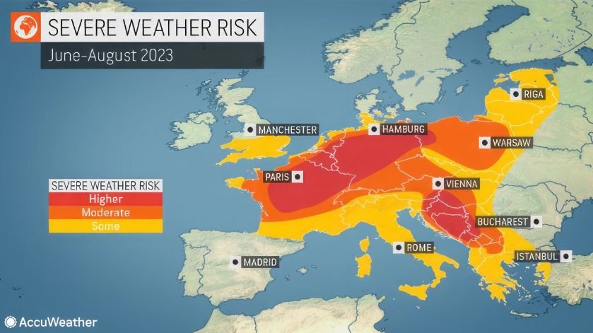AccuWeather: Лятото настъпва до дни с бурни катаклизми и проблеми със здравето заради... КАРТИ