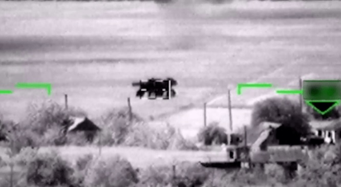 ВИДЕО от войната: Руското МО представя удари по комбайни за унищожаване на Leopard 