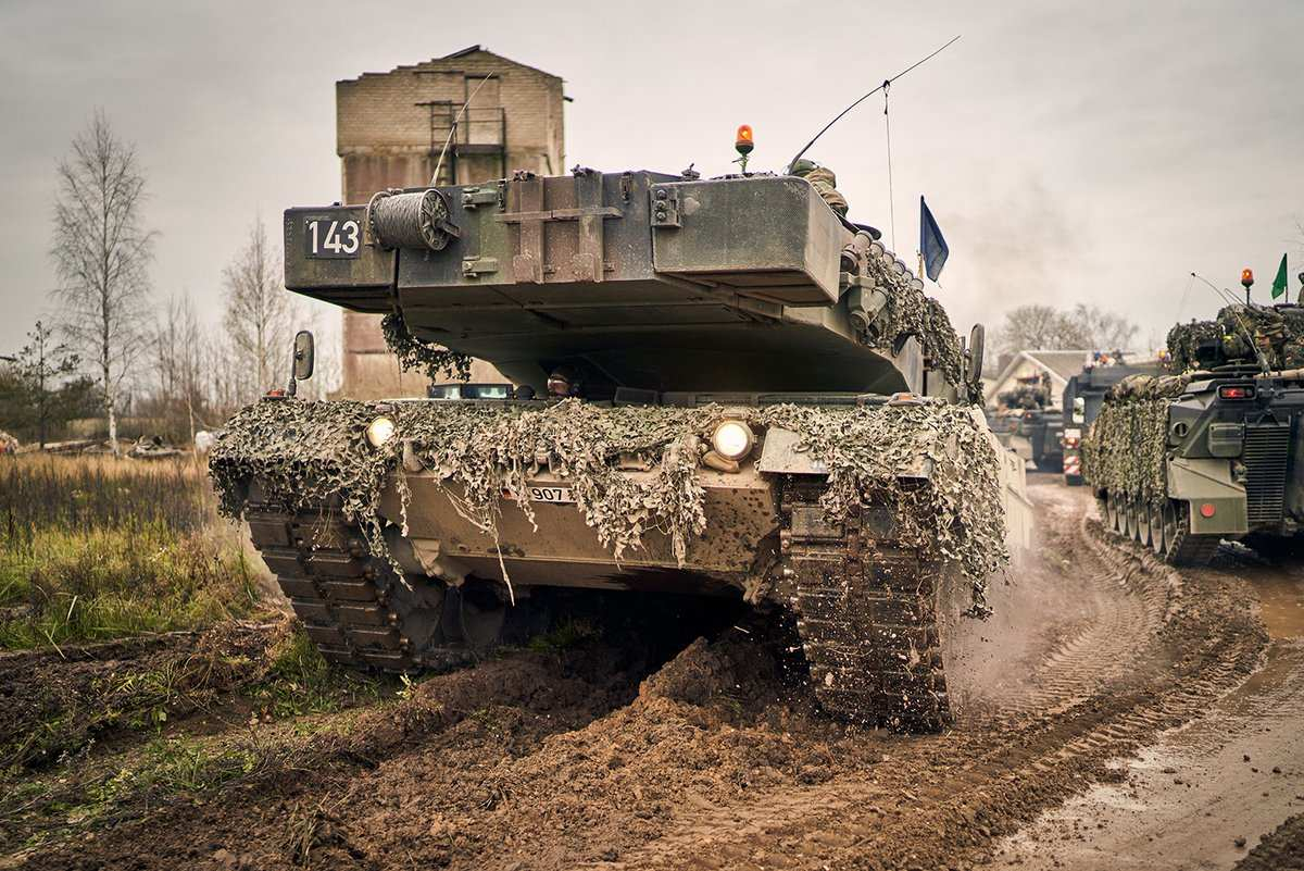 ВСУ показаха германския Leopard 2A6 на фронта в Запорожие СНИМКА