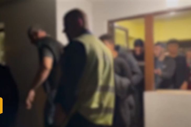 Зрелищно ВИДЕО от ареста на мигранти край Кокаляне