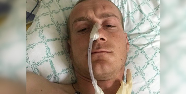 „За профилактика“: Капитан наби войник, който се върна от фронта край Лвов