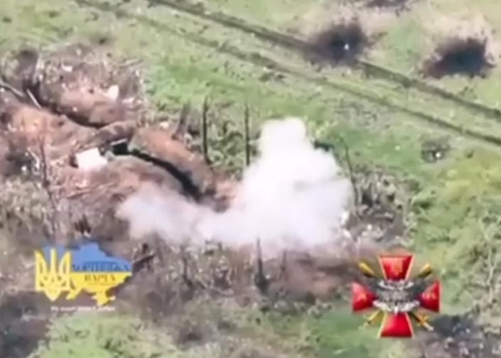 ВИДЕО от войната: Украински разузнавачи показаха кадри от унищожаването на руска радиоелектронна станция