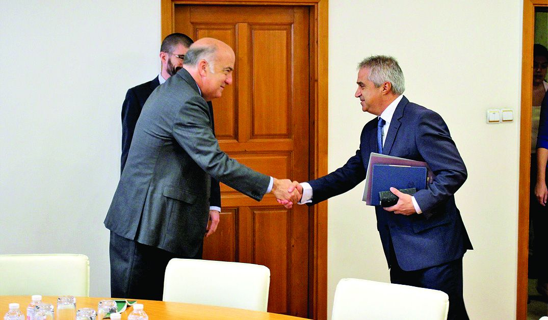 Кенет Мертен и Румен Радев се разбраха за 7 блок на АЕЦ "Козлодуй" СНИМКА