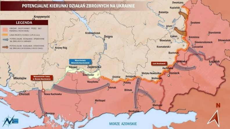 Полски генерал каза сценария за контранастъплението на ВСУ