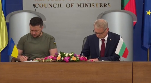 Извънредно от МС: Акад. Денков и Зеленски подписаха ключови документи БЛИЦ TV