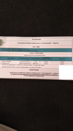 Истината лъсна! Вижте лабораторните резултати за чистотата на водата в Черно море СНИМКА