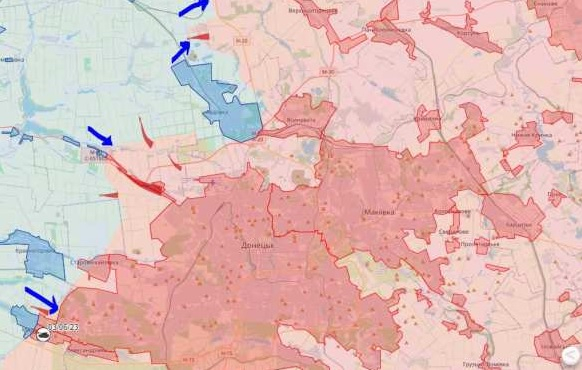 Сутрешна сводка: ВСУ настъпват в три направления, руската армия отразява ударите КАРТА