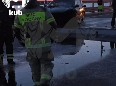 Киев се похвали: Ние ударихме Кримския мост, вижте какво остана ВИДЕО 18+