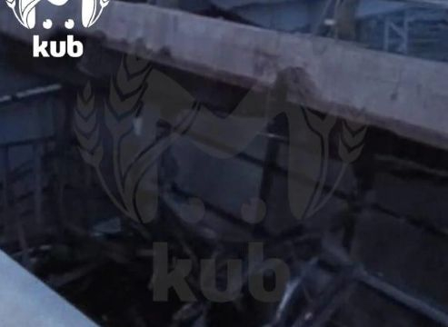 Киев се похвали: Ние ударихме Кримския мост, вижте какво остана ВИДЕО 18+